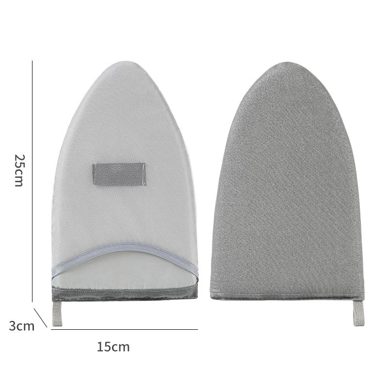 Placa de engomar portátil portátil com calor, compacto para viagens e uso doméstico, luva e manga resistentes, suporte a vapor de vestuário