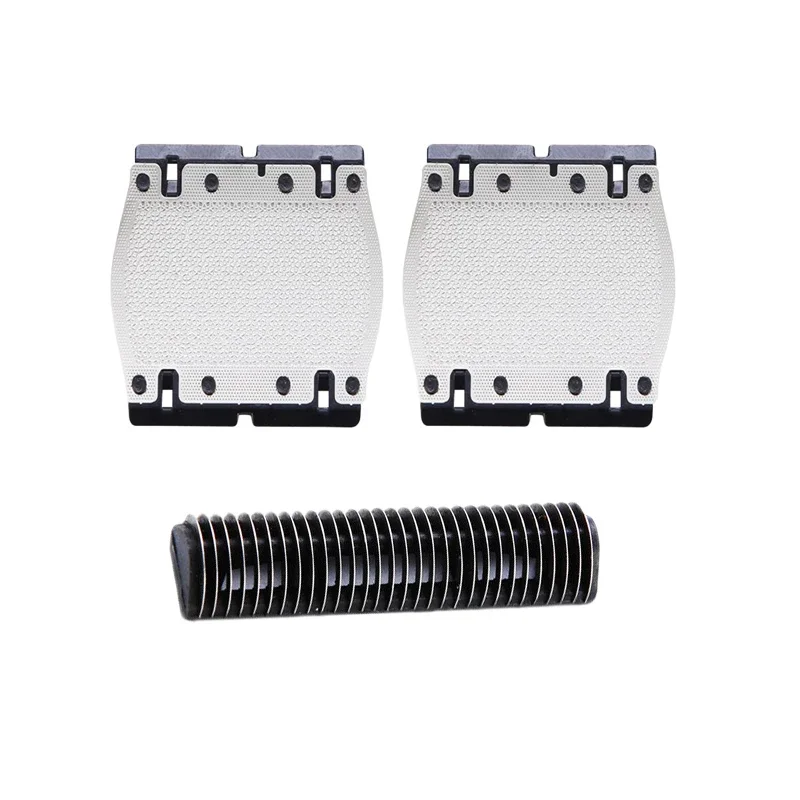 2 x folha de barbear e 1 x lâmina para braun 550 570 p40 p50 p60 m30 m60 m90 5609 bs550 bs555 bs570 bs575 barbeador razor