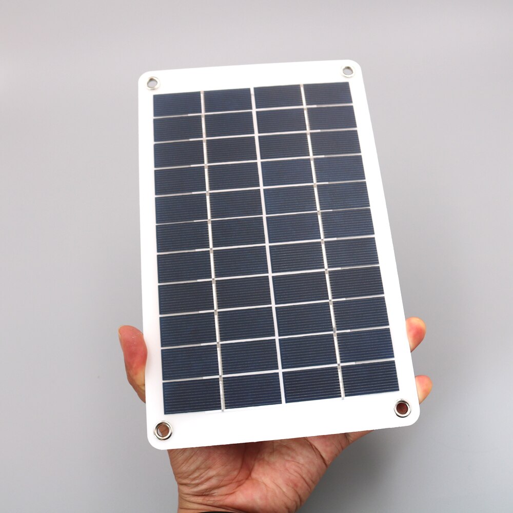Solar Panel 5V 5W/7.5W Flexible USB Waterproof Solar Panel Charger Outdoor Mobile Power Battery Charger Portable