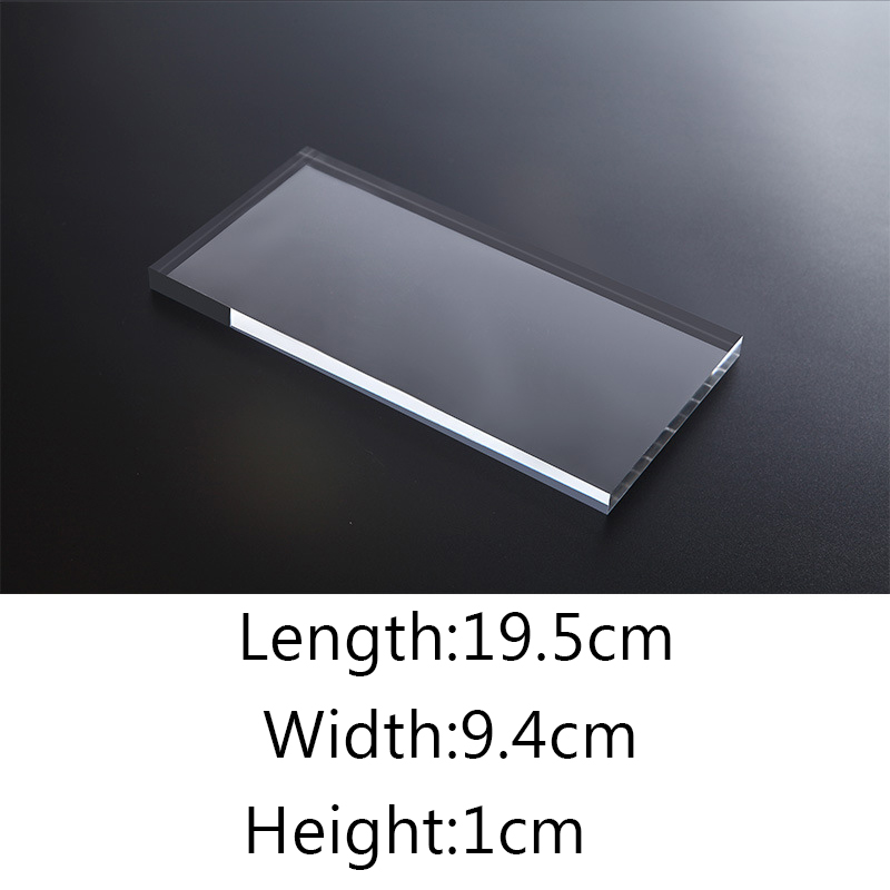 Transparent Acrylic Geometric Photo backdrop Props Cube Cuboid Cylindrical Glass Ball Photography Background Plate Decoration: VIOLET/紫罗兰