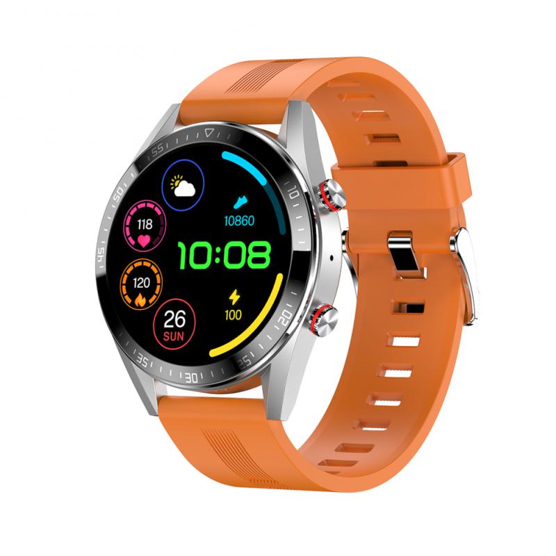 Montre connectée Z18 pour hommes, Bracelet de Sport, avec affichage constant de l&#39;heure, multifonction, Bluetooth, appel, musique, pour Android et IOS,: Silica gel silver