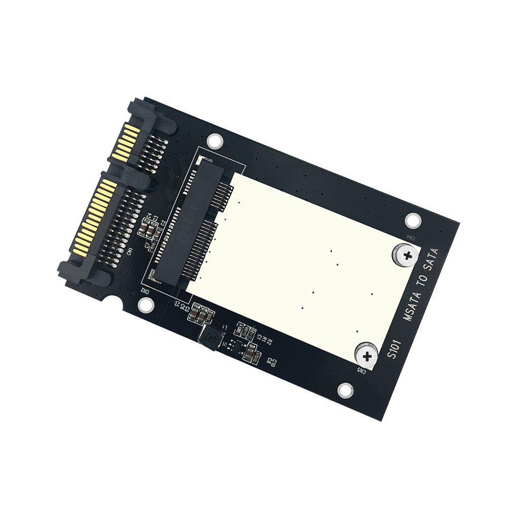 ZOMY 2.5'' MSATA To SATA Hard Disk Card for Laptop SSD Adapter Converter Card Accessories Internal Storage Ssd Case for Laptops