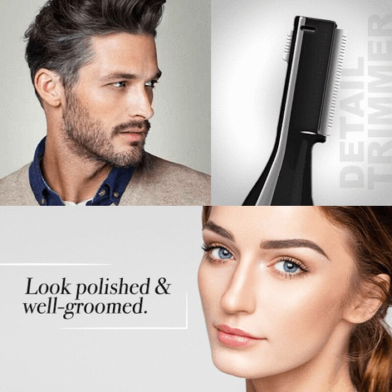 Precisie Detail Trimmer Vrouwen Wenkbrauw Neus Trimmer Elektrische Mini Neus Ontharing Baard Tondeuse Mannen Scheerapparaat
