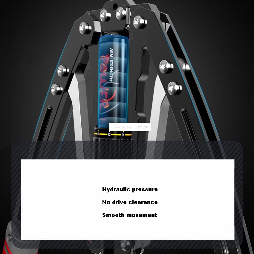 R2 Hydraulic Strength Of Arm Adjustable Strength Chest Expander Apparatus For Exercising Arm Power Strength Bar Power Twister