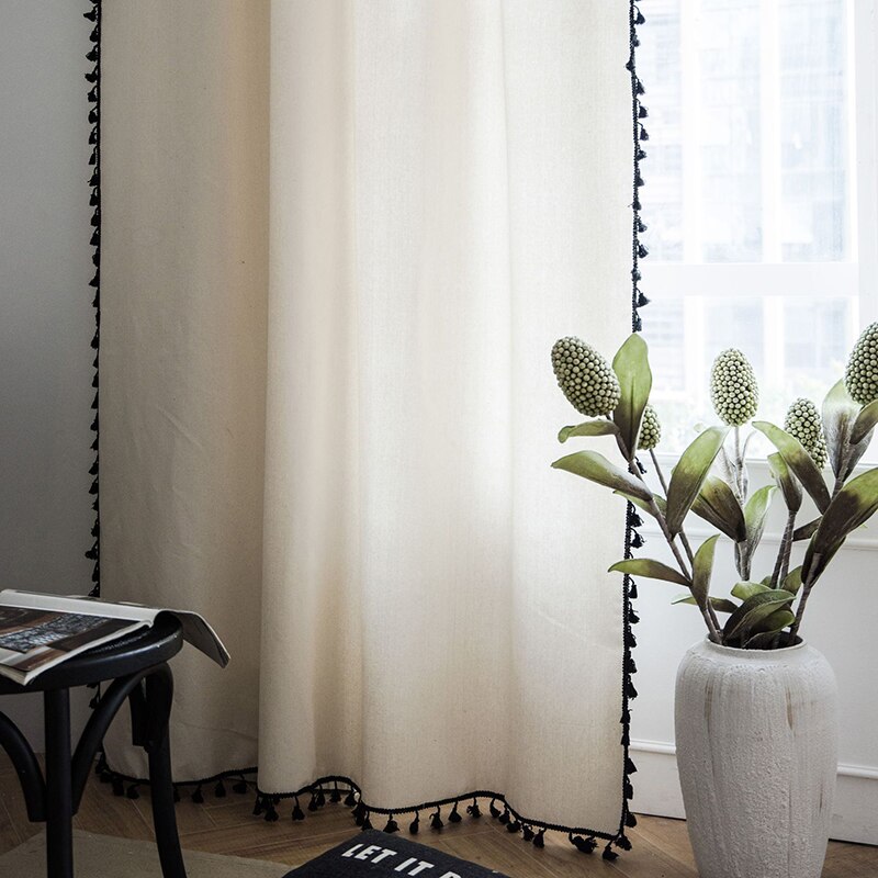 Wave Paleo Linnen Smoke - Tuiss Raamdecoratie
