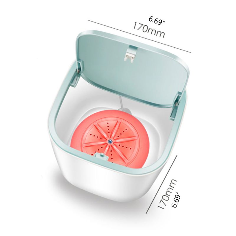 Mini vaskemaskine automatisk husholdning dehydreret mini tube 3-5kg vask tør 517c