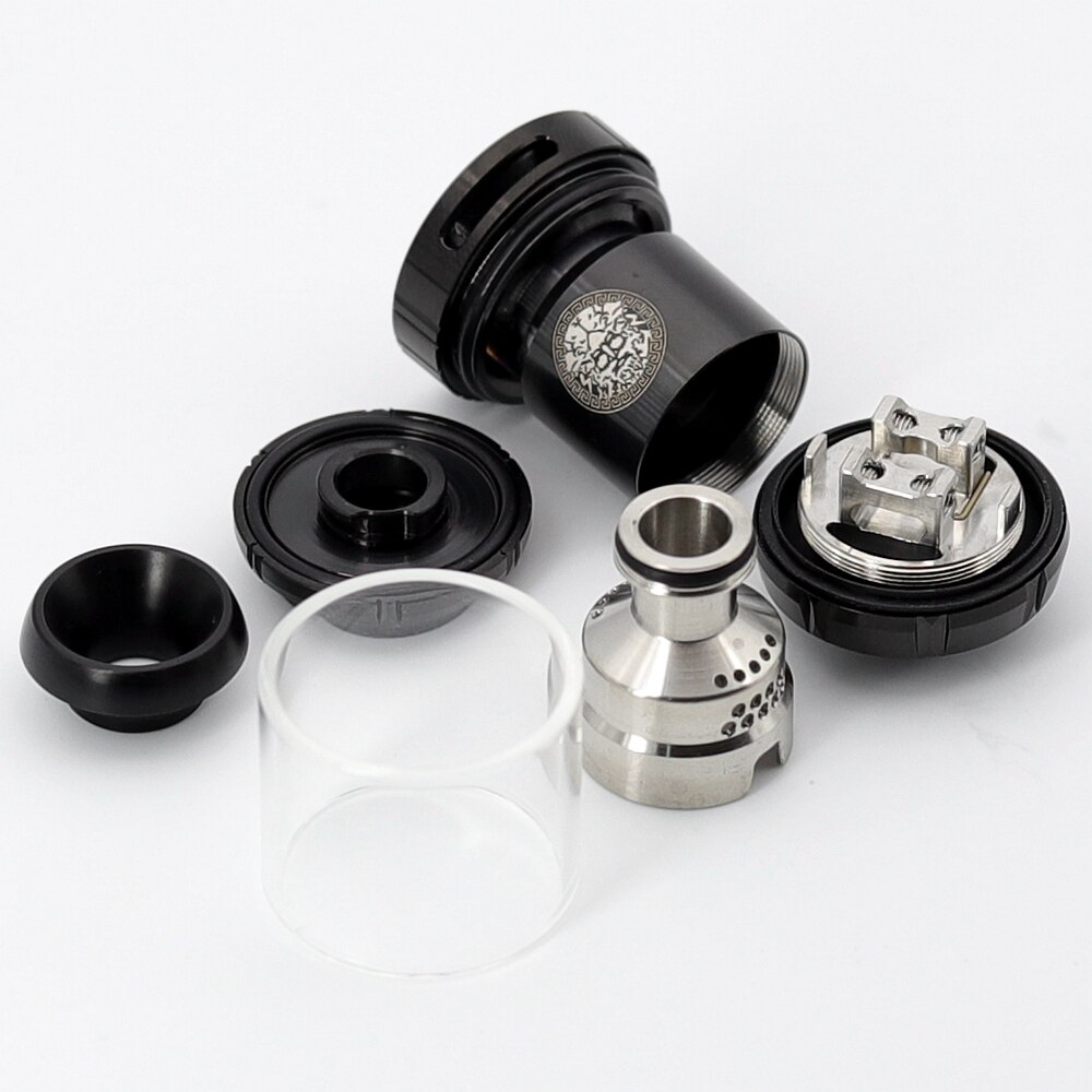 25mm Zeus X RTA 3.5ml 4.5ml Base Zeus x mesh RTA tank Deck Electronic cigarette Mods Dual Coil Vape Tank RTA Vaper atomizer