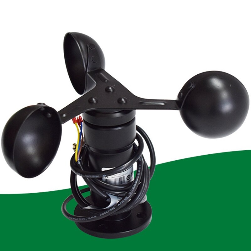 Windsnelheidssensor windsnelheidszender anemometer stroom spanning signaal controller beugel