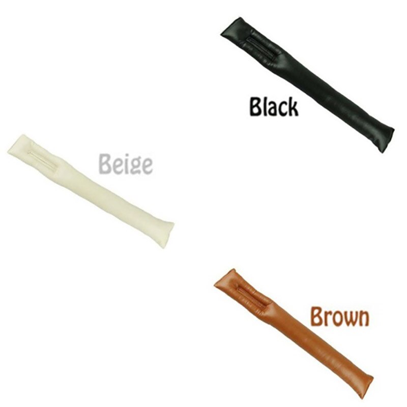 1pc pu lederen voorstoel gap stopper lekvrije stop pad vuller spacer mat kussenhoes auto accessoires universele pasvorm
