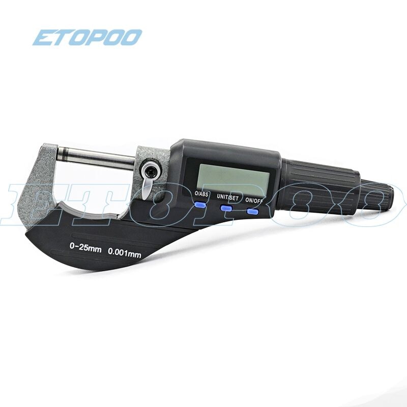 0-25mm digital micrometer electronic micrometer 0.001mm micron outside micrometer caliper gauge measuring tools price