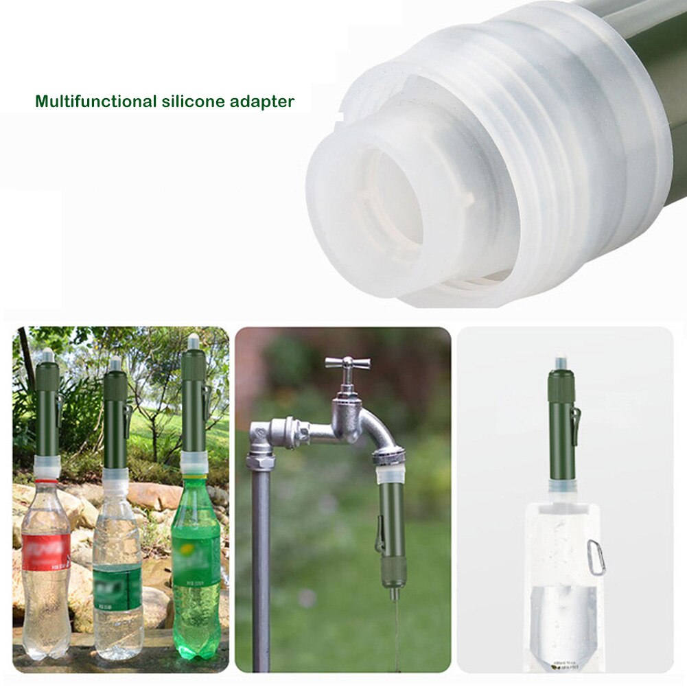Paille Filtre À Eau Portable Purification Randonnée Camping Mini Urgence Fournitures Filtre À Eau Du 10,61 € | DHgate