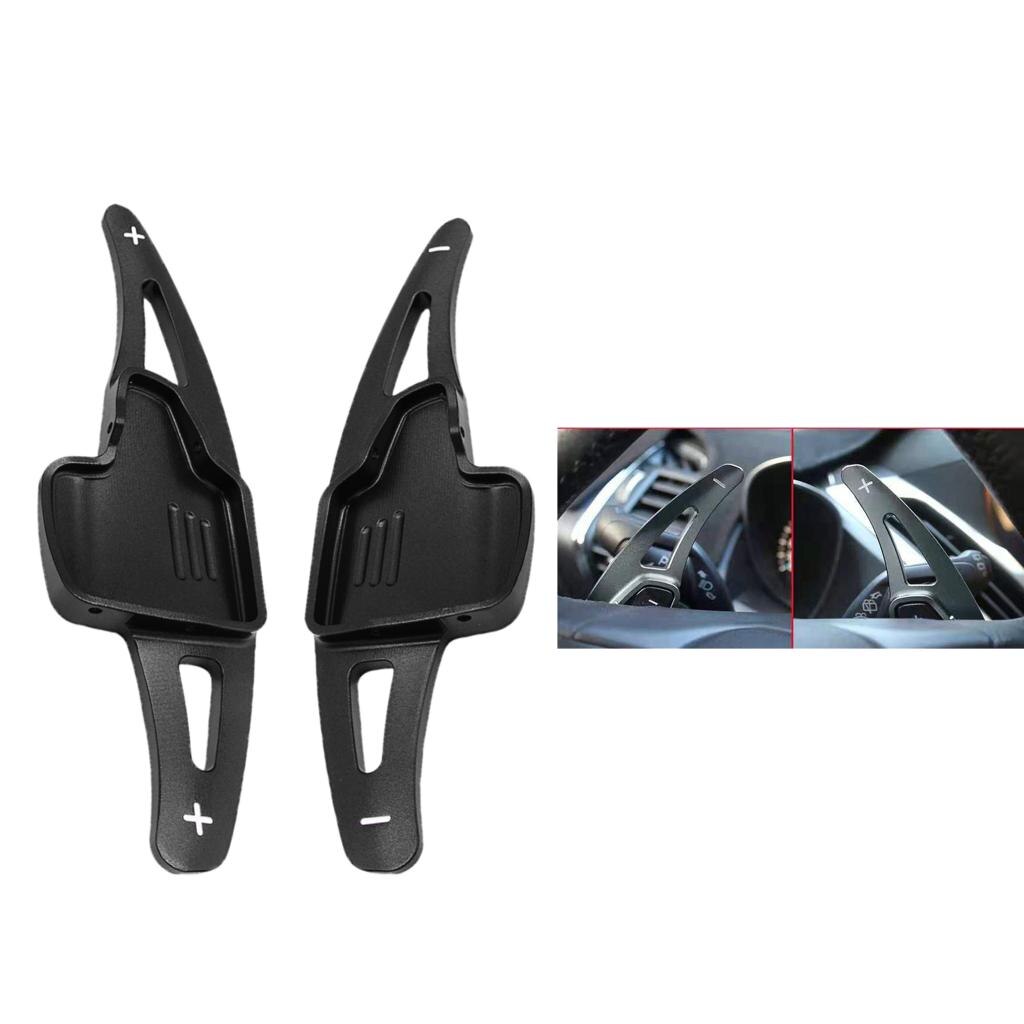 2Pcs Shifter Extension for Ford Escape (Left+Right,Black),Easy installation