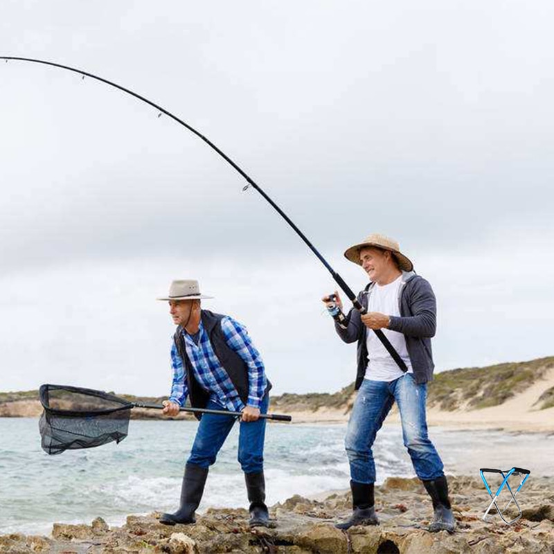 Outdoor Folding Chair, Portable Foldable Ultralight Aluminum Ideal Camping Travel Stool Fold Up Fishing Stool