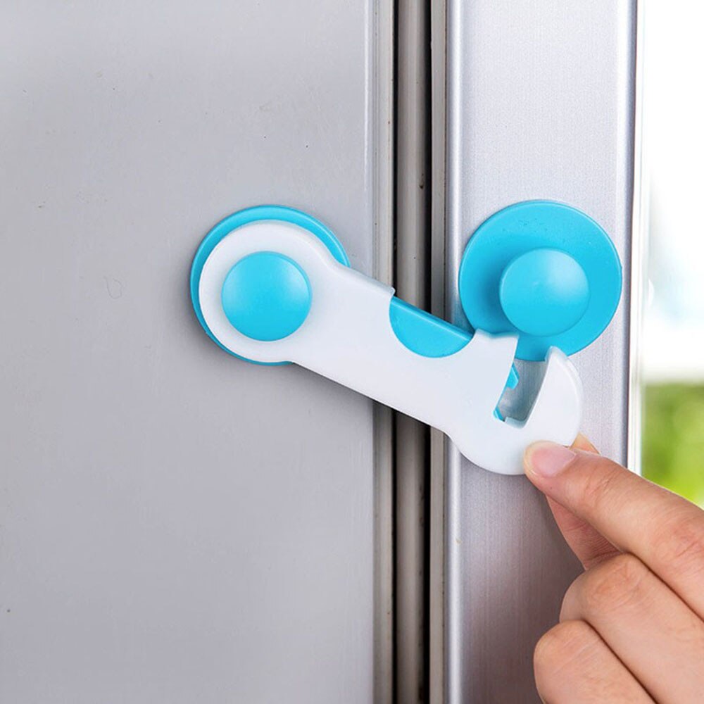 1/5/10pcs Multi-function Baby Drawer Lock Plastic Child Safety Lock Cabinet Refrigerator Window Closet Protective Toddler Protec