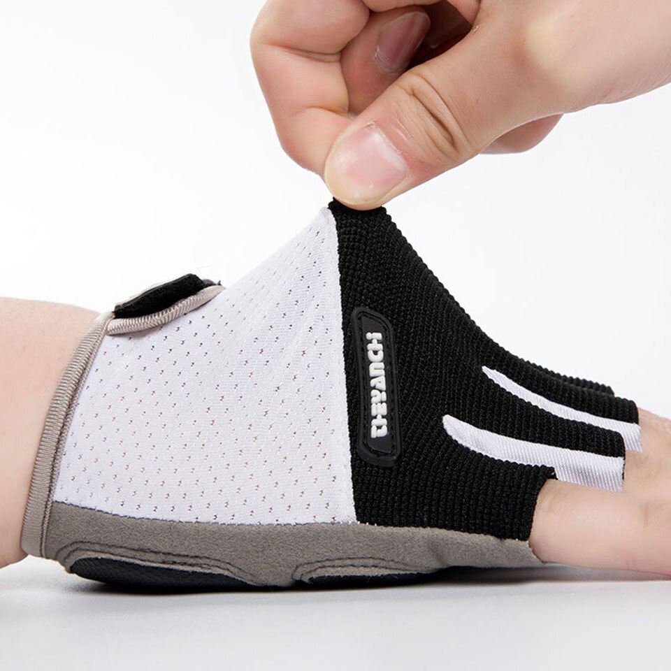 LOOGDEEL-guantes de silicona transpirables para Fitness, mancuernas para gimnasio, levantamiento de pesas, Fitness, culturismo