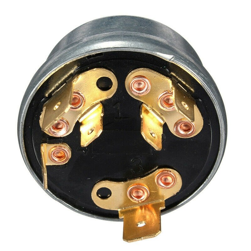 Tractor Plant Ignition Switch with Keys Ignition Starter for 128SA Massey Ferguson 30 275 Case JCB 35670
