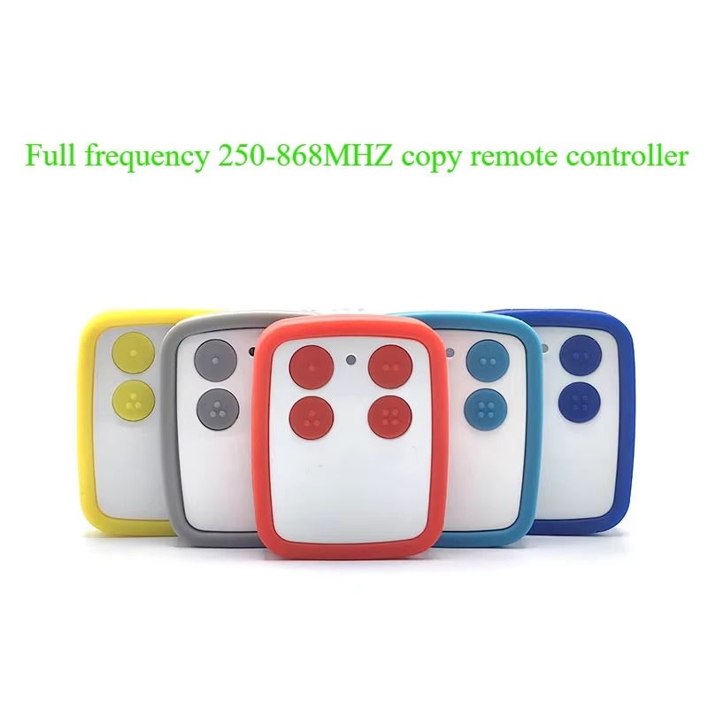control remoto de copia multifrecuencia 250-868MHz compatible con puerta de persiana enrollable control remoto para puerta de garaje