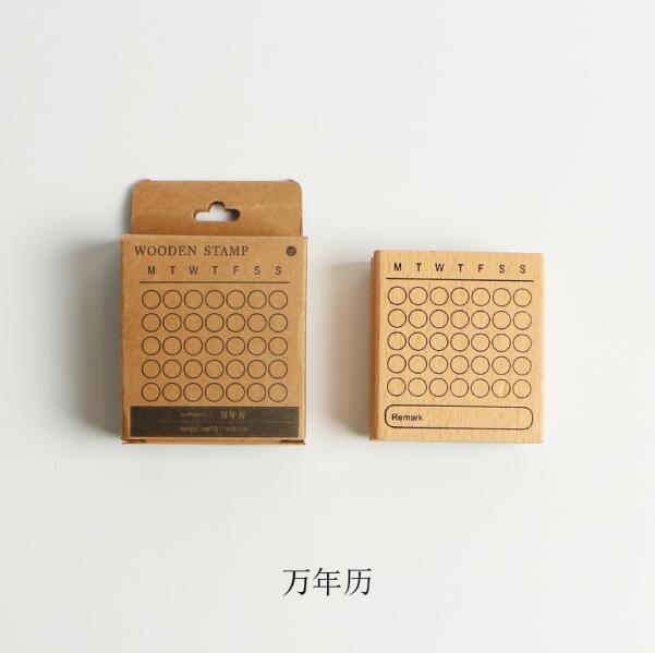 Retro matters shopping list Time planner stamp DIY wooden rubber stamps for scrapbooking stationery scrapbooking standard stamp