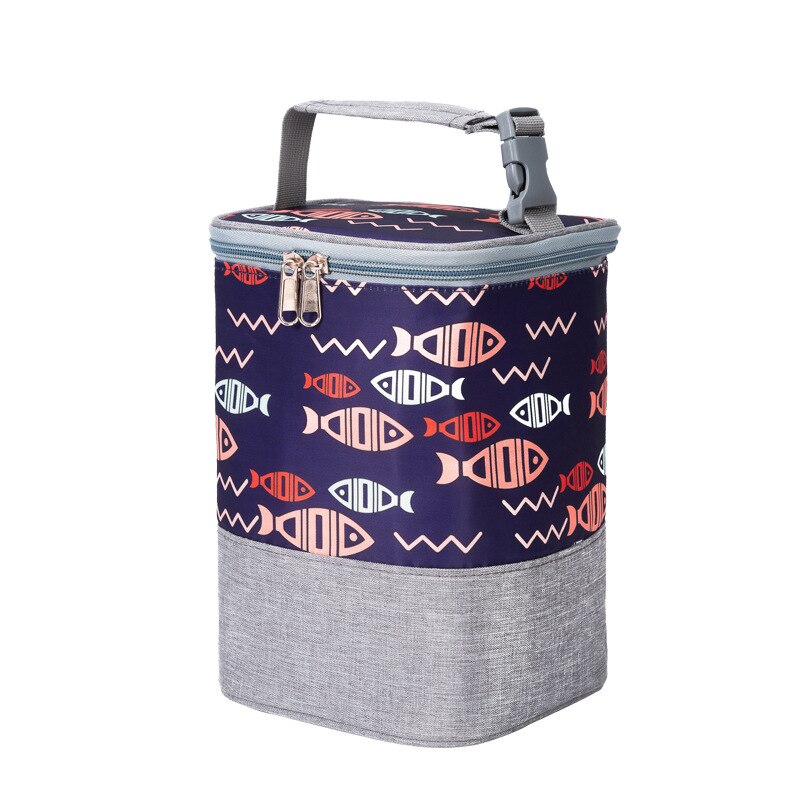 Portable Milk Bottle Insulation Bag Baby Stroller Hanging Thermal Pouch Oxford cloth Outdoor Mommy Cooler Handbag Accessories