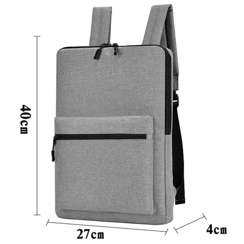 Ultra-Dunne Laptop Rugzak Voor 14 "15.6" Laptop Man Tas Multi-Use Vrouwen Werktas Waterdichte Dunne Computer Backbag