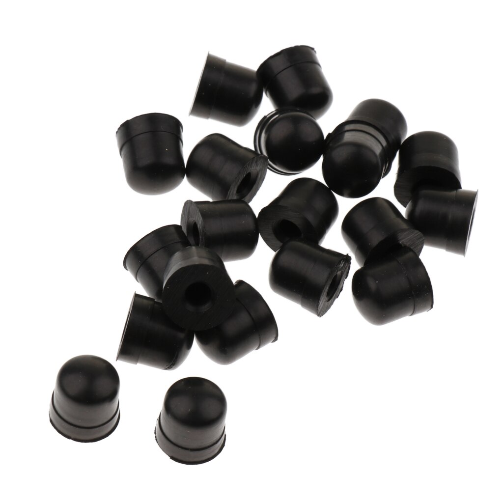 Embout de pare-chocs en caoutchouc pour Trombone, 20 pièces, accessoires de réparation