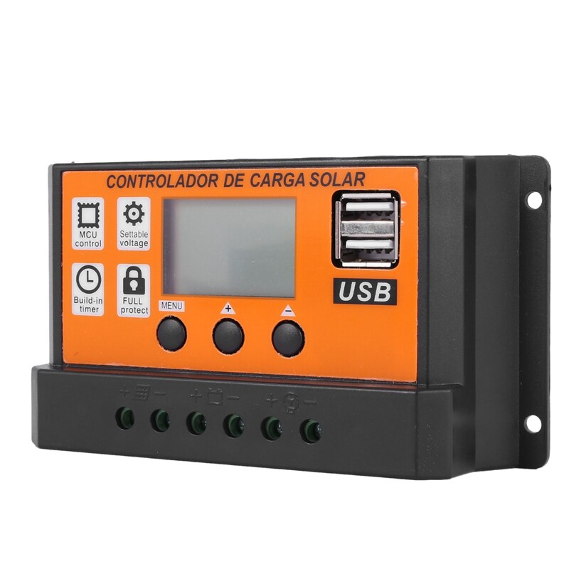 4X 100A MPPT Solar Panel Regulator Charge Controller Auto Focus Tracking 12V/24V