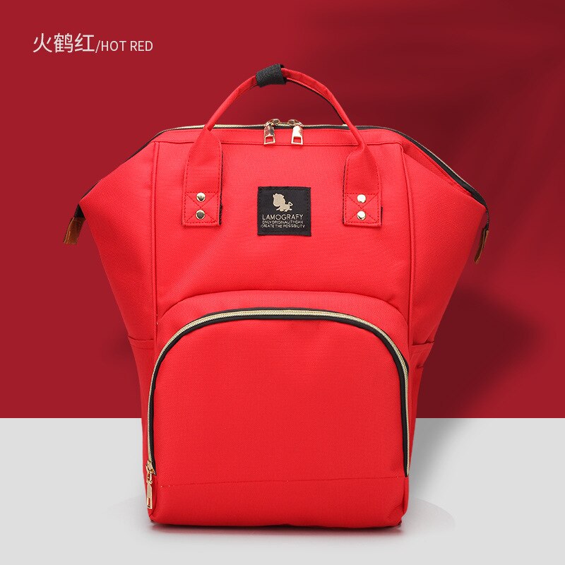 Style Diaper Bag MOTHER'S Bag Cross Border Mommy Bag Diaper Bag Multi-functional Mass Mummy Backpack