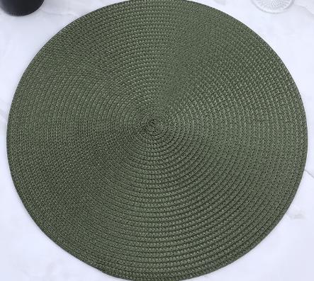 Chapéu de palha redondo para casamento, base Fascinator, acessórios para cabelo DIY, mulheres Derby, Pary, Kentucky Millinery Supplies, 38x38cm: Verde exército