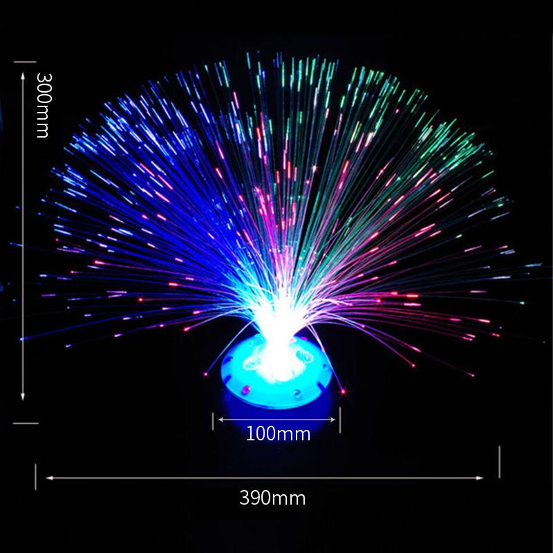 Beautiful Autism LED Light Lamp Multicolour Fibre Optic Relax Changing Style Halloween Party decoration