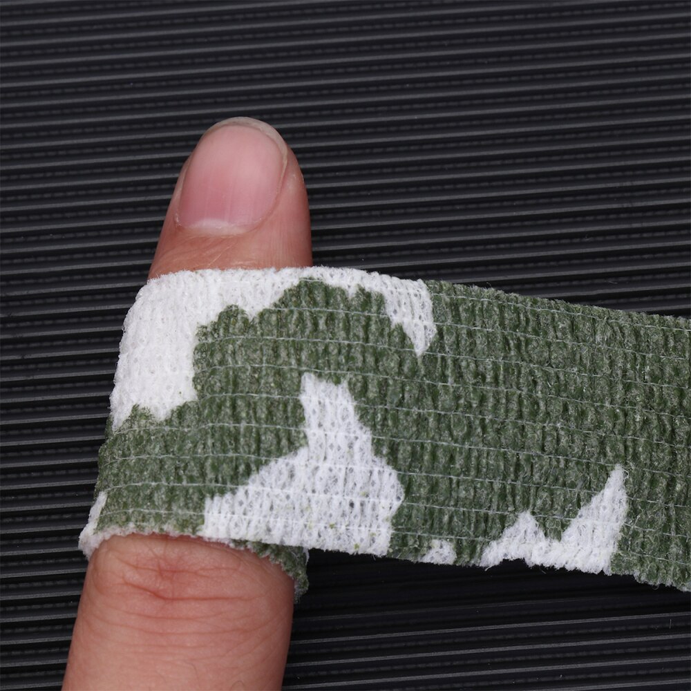 3Pcs Duurzaam Bos Camouflage Bandage Zelfklevende Elastische Waterdichte Ehbo Tape