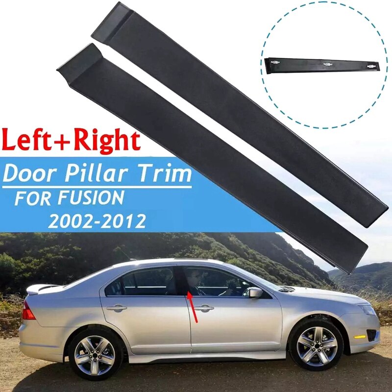 Voiture Rhd gauche droite porte avant pilier garniture panneau moulage pour Ford Fusion 4/5 porte 2002 1690268 7N11N20898Ab
