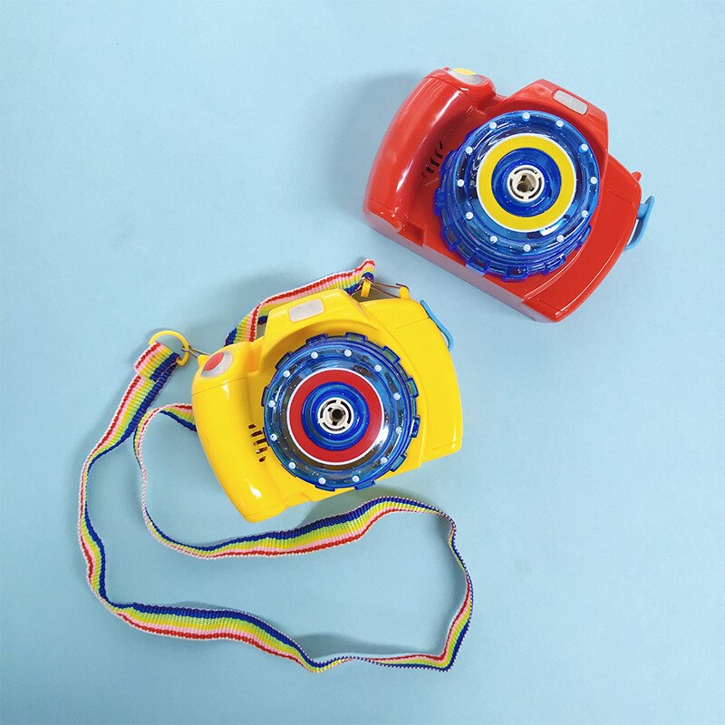 Muziek Elektrische Camera Bubble Blower Machine Outdoor Speelgoed Voor Kinderen Baby