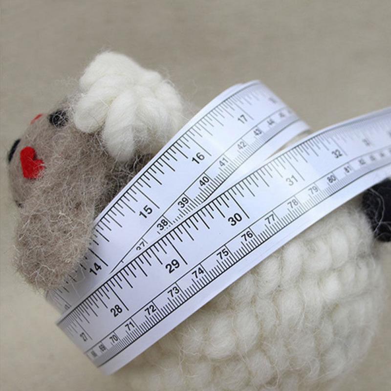 Régua métrica autoadesiva de vinil, ferramenta adesiva para costura, ferramenta régua