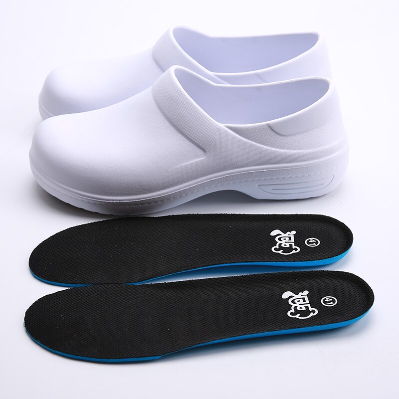 EVA-zapatos de trabajo antideslizantes para cocina, Sandalias planas, impermeables, a prueba de aceite, para Chef, maestro, cocinero, Hotel, restaurante