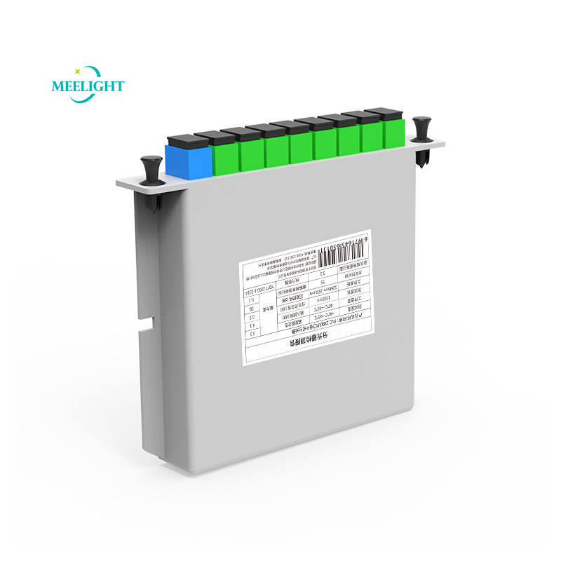 2pcs FTTH SC APC PLC 1X8 splitter Fiber Optical Box FTTH SC Connector Fibra Optica PLC Splitter box with 1X8 PLC Optical splitt