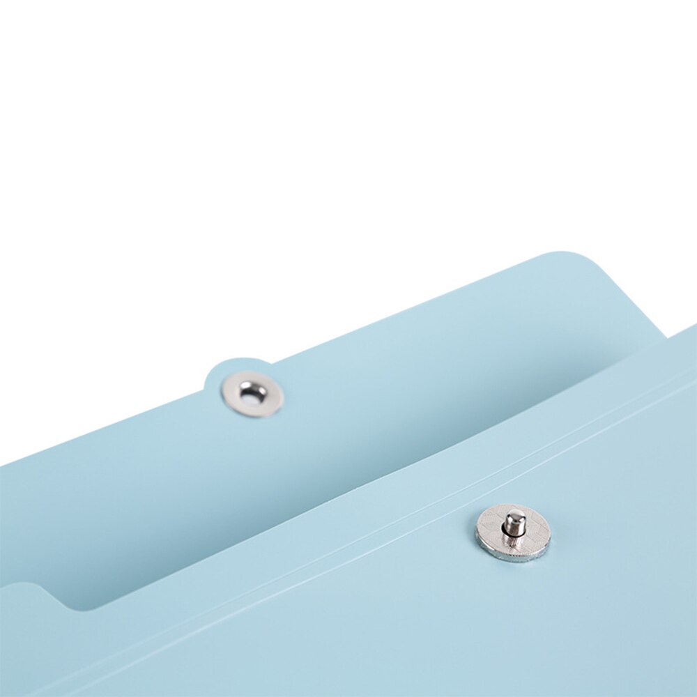 8 pockets A5 File Folder Multi-function Binder Organ Bag Ticket Folder Filing Clip Document Clip Office Supplies Ticket Storage