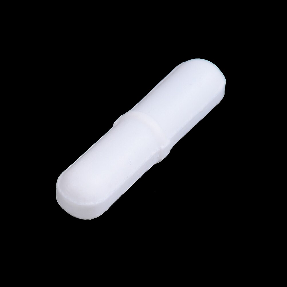 1pcs 8mmx30mm Magnetic Stirrer Mixer Stir Bar Ptfe Lab Spin Spinner Cylinder Laboratory Bars White Color