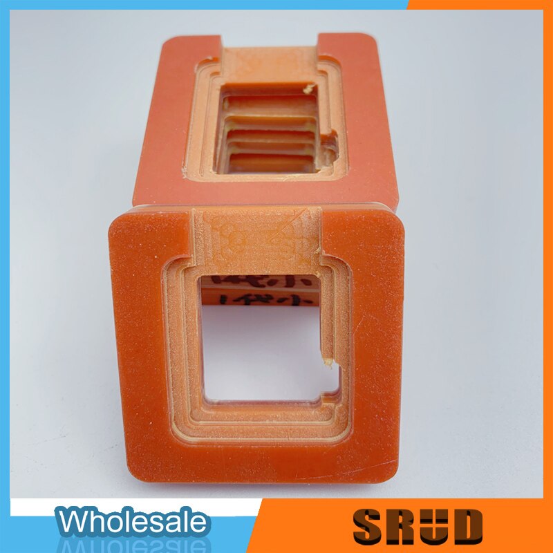 Lcd-skärm byt ut träjusteringsform för apple watch  s1 s2 s3 s4 s5 s6 38mm 40mm 42mm 44mm skadat glas oca reparationsform
