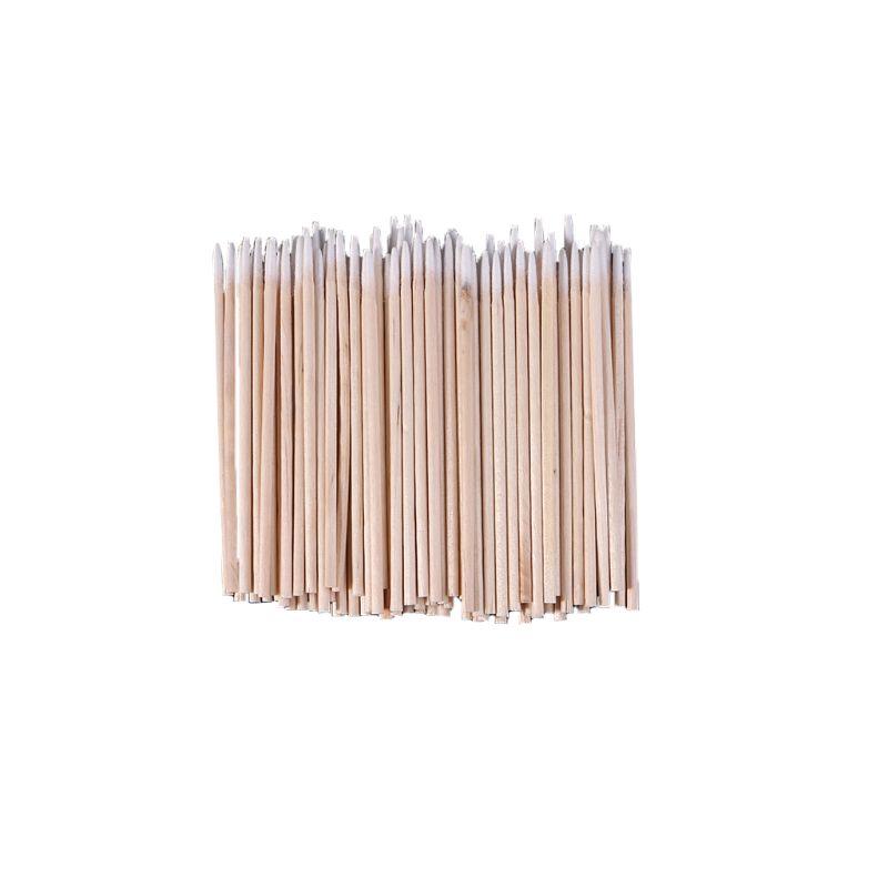 Herramientas de limpieza de bastoncillos de algodón para iPhone, Samsung, Huawei, puerto de carga, limpiador de orificios de auriculares, herramientas de reparación de teléfono, 100 unids/paquete