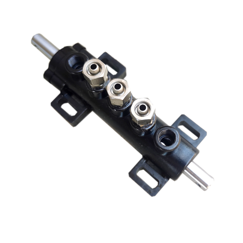 Air Control Five Way Foot Pedal Valve for Tire Changer Machine Cylinder Controlling Valve Switch Tyre Changer Spare Parts: Red