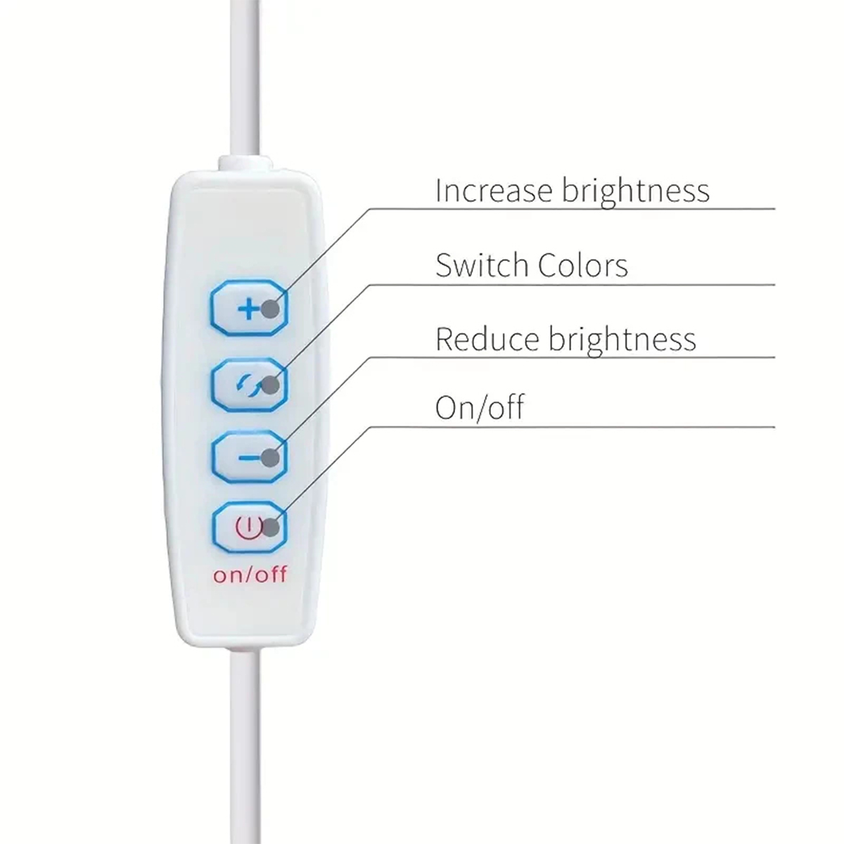 Usb-kontakt led-belysning under skåp, dimbar led-nattlampa med 3 färger, köks- och sovrumsbelysning med magnetremsa