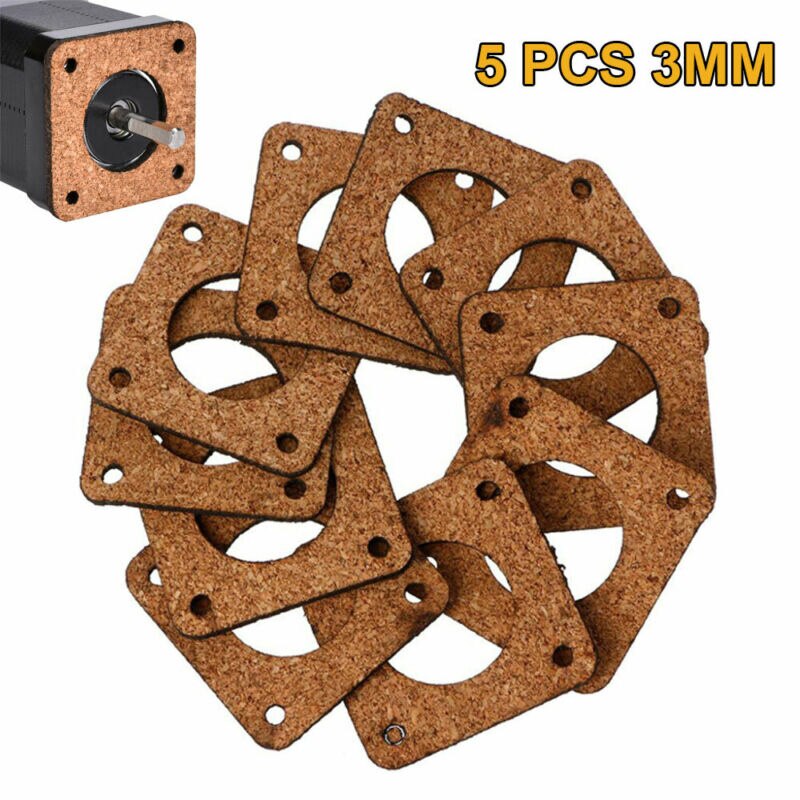 5 stücke Neue Und Für 3D Drucker Nema 17 42 Stepper Motor- Dämpfer Kork Dichtung Reprap Isolator