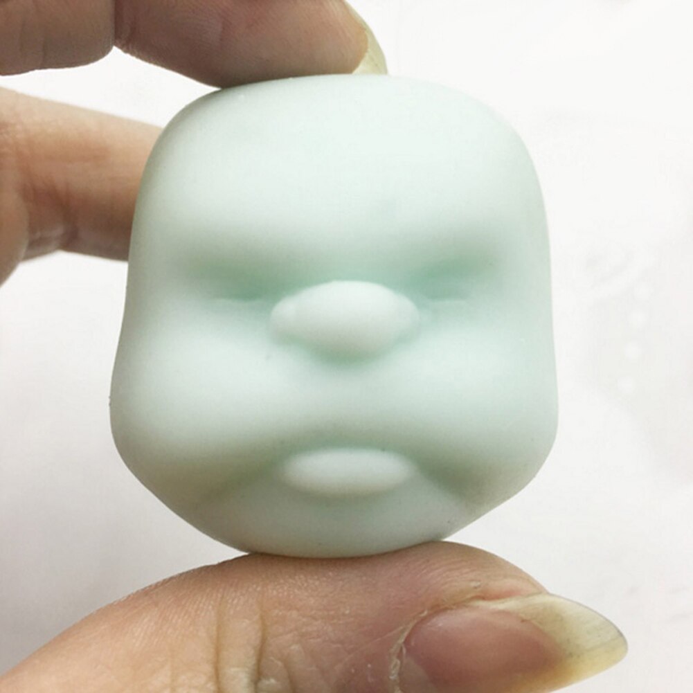 1 pc nyheder squeeze legetøj menneskeligt ansigt følelser vent ball stress lindre voksen dekompression legetøj anti stress bold