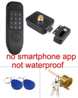 Fingerprint Smart Door Lock Bluetooth Wireless Access Control Lock: kit3