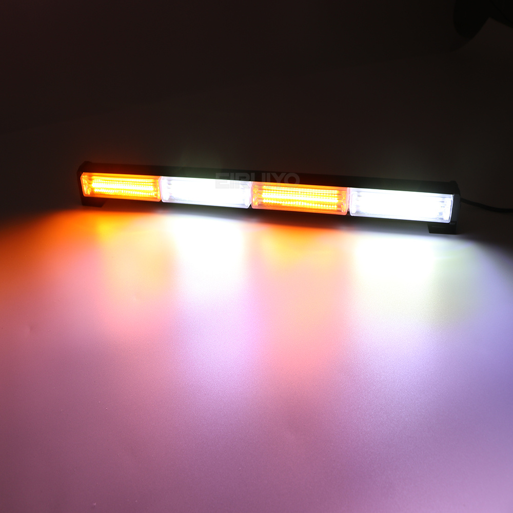 Auto Strobe Warnlichtleiste Polizei Blink Gelbe LED COB Polizei Notfall Blinkende Signallampe Leuchtfeuer für Fahrzeugsicher 12V 24V
