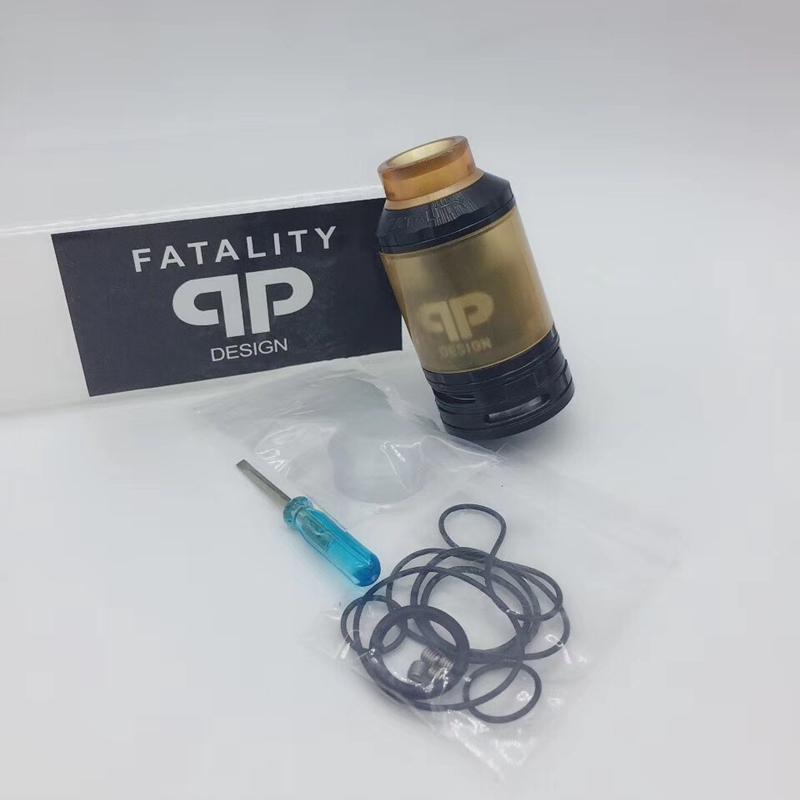 Best selling OP Series Atomizer different style Replaceable Tank Multiple colors Fatality M25 Juggerknot Mini RTA: black Fatality RTA