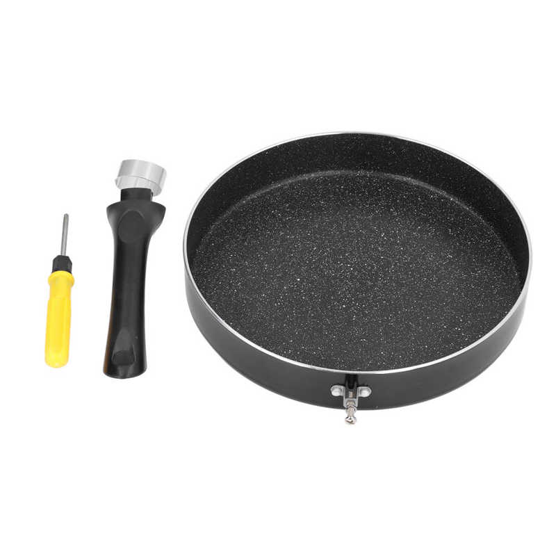 Kitchen Pancake Pan Wear Resistant Egg Pan Durable Anti Scratch for Gas Stove