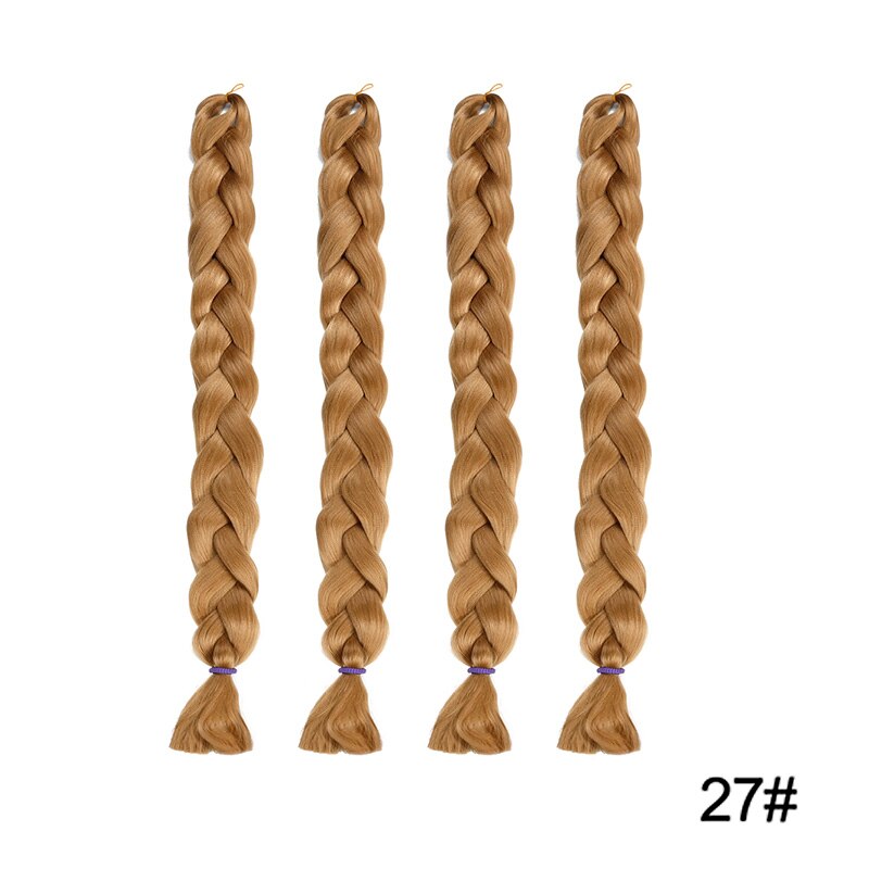 High Temperature Fiber Kanekalon False Braiding Hair Extensions 41 inch Synthetic Jumbo Braids Crochet Hair For Women: 11
