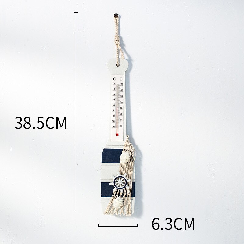 Colgante de estilo mediterráneo de peces de madera, arte de pared, artesanías Vintage, decoración del hogar, accesorios de adorno de tema náutico: J