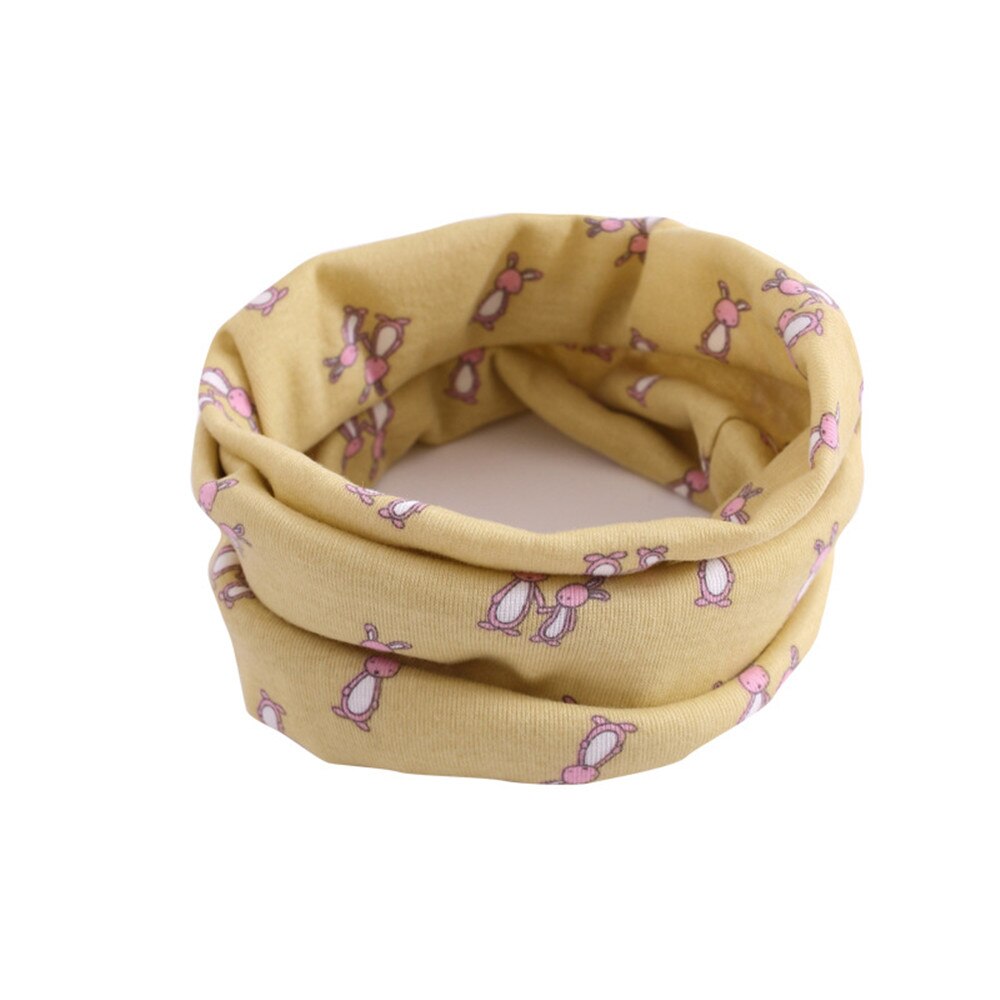 Children Cotton Scarf Baby Kids Autumn Winter Warm Hijab Scarf Boys Girls Cartoon Scarves Collar O Ring Magic Neckerchief: A6